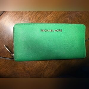 Michael Kors Green Wallet